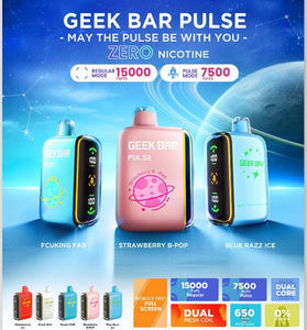 Zero Nic Geek Bar Pulse 15K Puffs