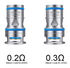 Aspire Odan Coils (discontinued)