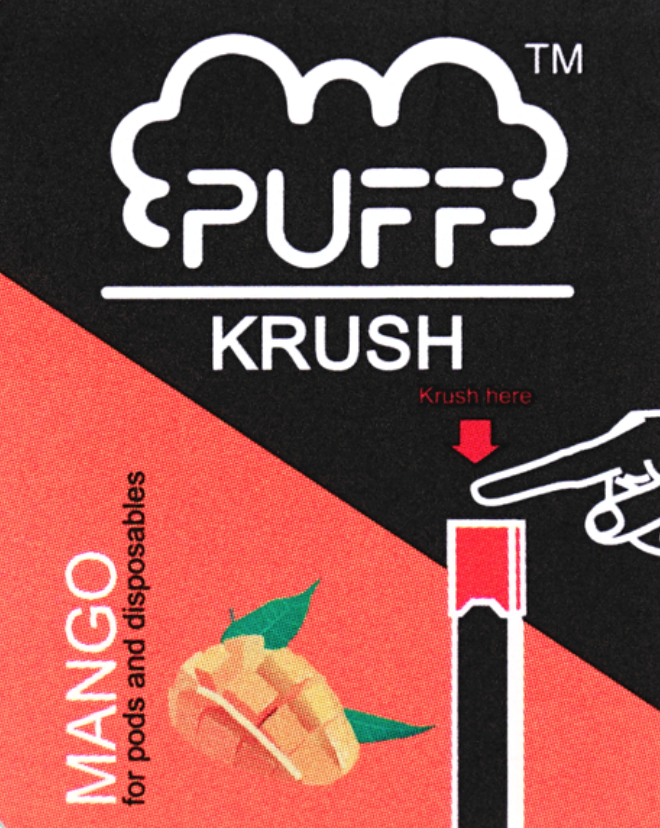 PUFF Krush Flavor Add-on (NLC) Henry's Vape PUFF Krush Flavor Add-on (NLC) Henry's Vape